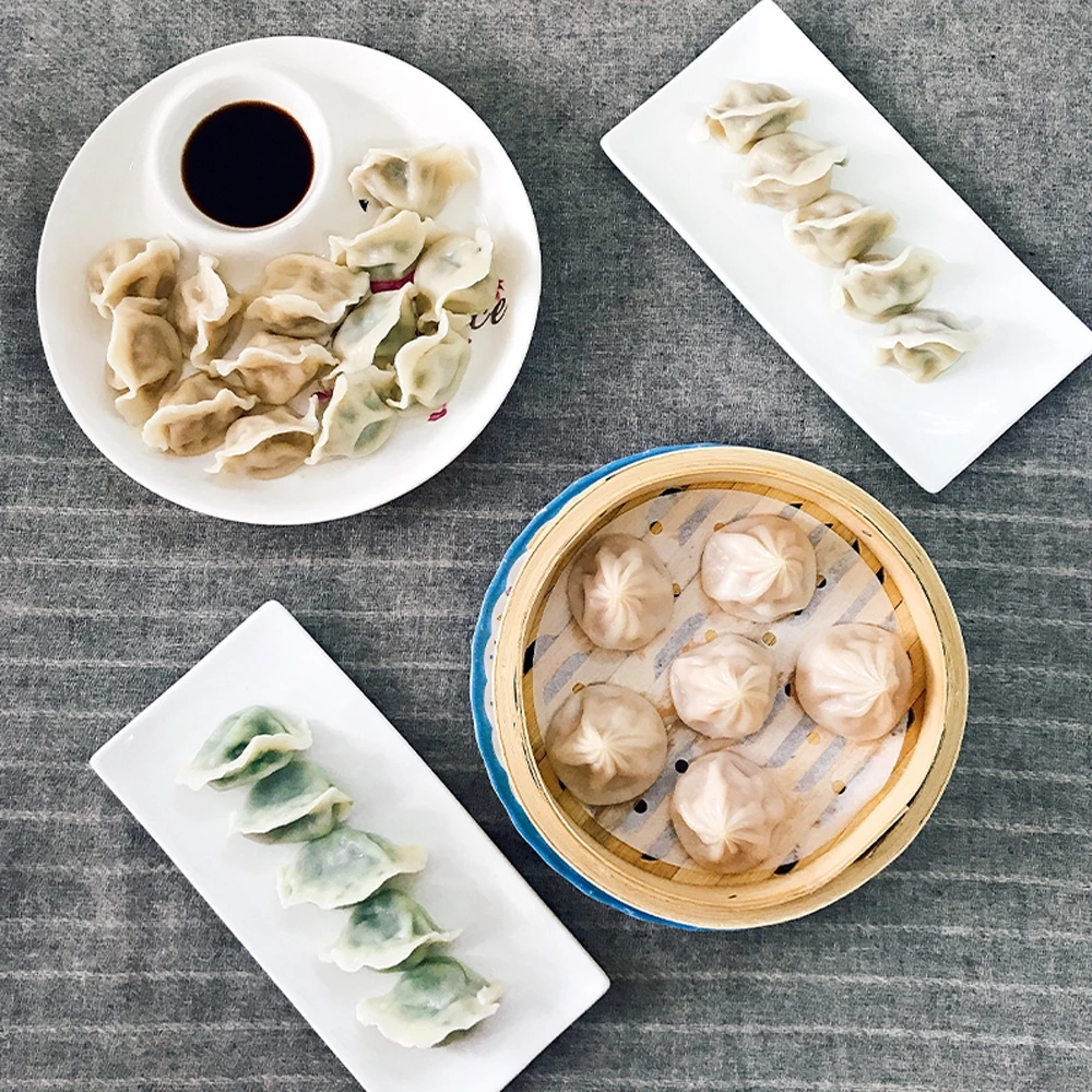 Chinese Dumplings 1KG/50pcs± / Singapore Brand / Jiao Zi / Tian TIan / Pork / Chicken / Vegetable /水饺